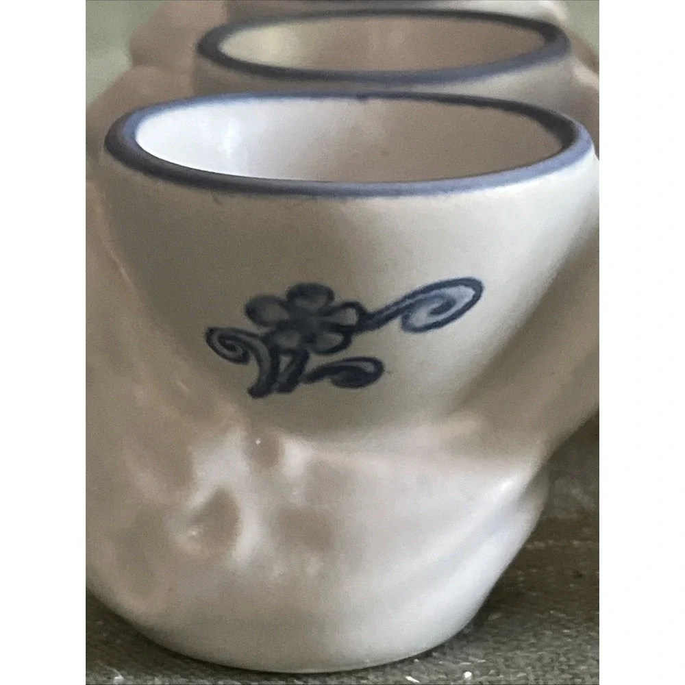 PFALTZGRAFF YORKTOWNE USA Set Of 6 Egg Cups Hen And Egg